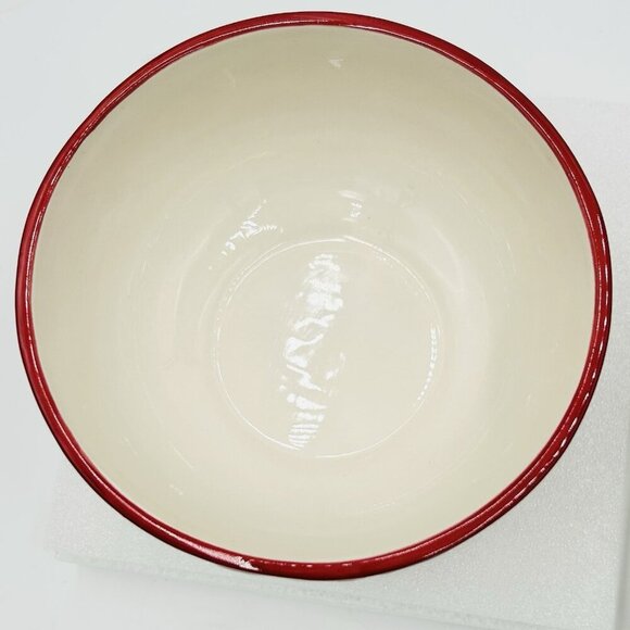 Fitz Floyd Damask Holiday 6" Salad Soup Serving Cereal Bowl Set of 2 - Picture 5 of 9